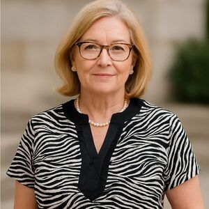 MICHAEL Michael Kors Zebra Print Top - Black and White